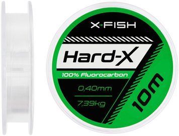 Флюорокарбон X-Fish Hard-X 10m (clear) 0.40mm 7.39kg 1917.03.72 фото