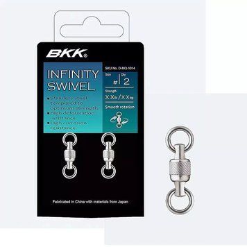 Вертлюг з підшипником BKK Infinity Swivel JS #5 2 pcs (D-MQ-1036) D-MQ-1036 фото
