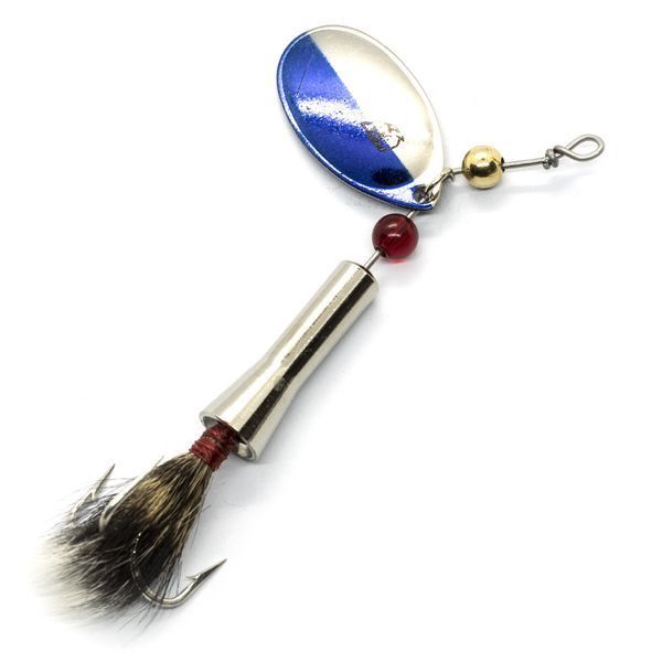 Вертушка Dardevle Notangle Spinner 7g #Half Nickel/Half Blue (4325) 4325 фото