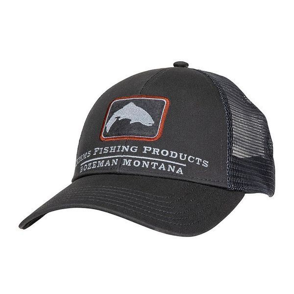 Кепка Simms Trout Icon Trucker Carbon (12226-003-00) 12226-003-00 фото