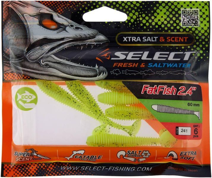 Силикон Select FatFish 2.4" #241 (6 шт/уп) 1870.71.37 фото