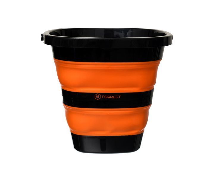 Відро силіконове з кришкою Forrest Collapsible Bucket with cover 19 л FCB19O-C фото