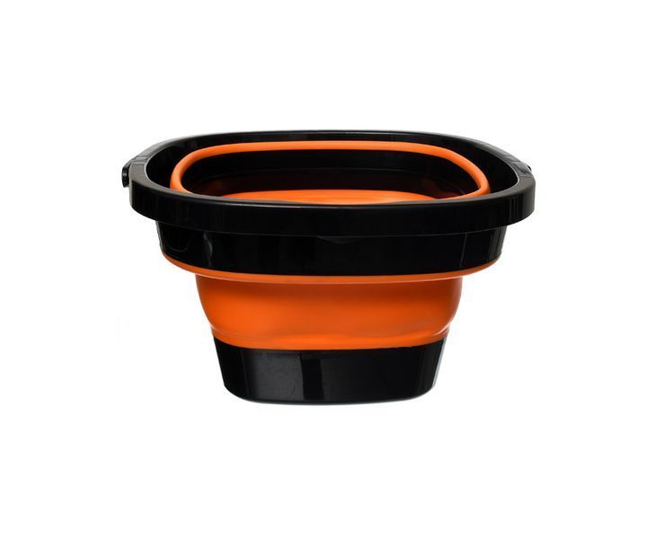 Відро силіконове з кришкою Forrest Collapsible Bucket with cover 19 л FCB19O-C фото