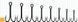 Двойник Gurza Double Hook Long Shank BN №1 (4шт/уп) 6543.01.07 фото 2