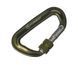 Карабін Forrest D-shape Lorck Climbing Carabiner 81x50мм Olive FDLCC-OL фото 1