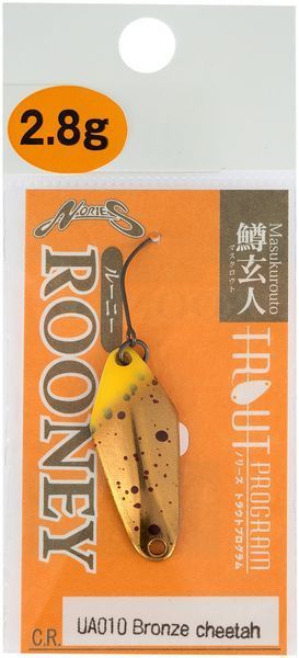 Блешня Nories Masukurouto Rooney 2.2g UA10 Bronze Cheetah 1561.14.38 фото