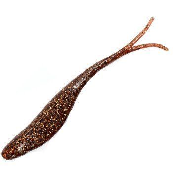 Плавающий силикон ZMAN Scented Jerk Shadz 5" 5pc #Rootbeer Gold (SJS5-230PK5) SJS5-230PK5 фото
