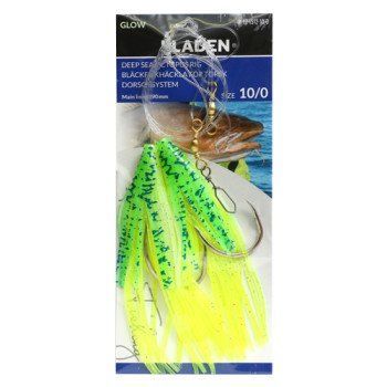 Морський монтаж Fladen Glowing Squids glow green hook size 10 (17-1512-10-0) 17-1512-10-0 фото