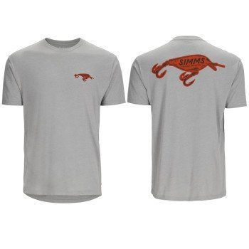 Футболка Simms Square Bill T-Shirt Cinder Heather XL (14096-1181-50) 14096-1181-50 фото