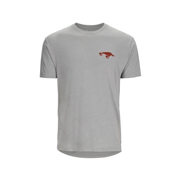 Футболка Simms Square Bill T-Shirt Cinder Heather XL (14096-1181-50) 14096-1181-50 фото