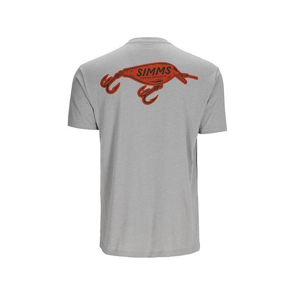 Футболка Simms Square Bill T-Shirt Cinder Heather XL (14096-1181-50) 14096-1181-50 фото