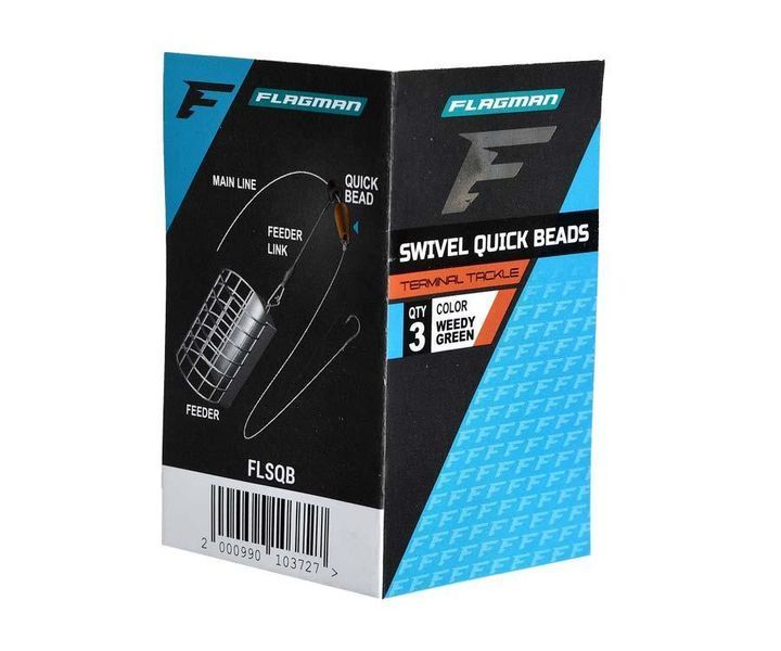 Бусини зі швидкозмінним вертлюгом Flagman Swivel Quick Beads FLSQB фото