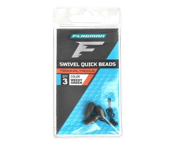 Бусини зі швидкозмінним вертлюгом Flagman Swivel Quick Beads FLSQB фото