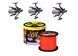 Катушка Flagman Magnum Carp Feeder 5000 (3шт) + Леска Energofish Carp 1000 м 0.25 nabor_300 фото