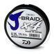 Шнур Daiwa J-Braid X4E 135m Dark Green 12.4kg 0.21mm #2.5 (12741-021) 12741-021 фото 5