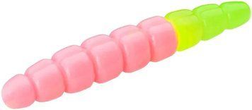 Силикон FishUP Morio 1.2" (Cheese Taste) #133 - Bubble Gum/Hot Chartreuse (12шт/уп) 1864.13.30 фото