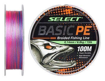 Шнур Select Basic PE Multicolor 150m 0.26mm 45lb/20.8kg 1870.30.99 фото