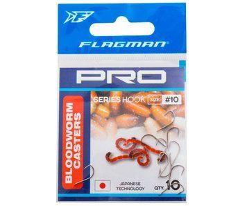 Крючки Flagman Bloodworm Caster №14 PRBC_14NI фото