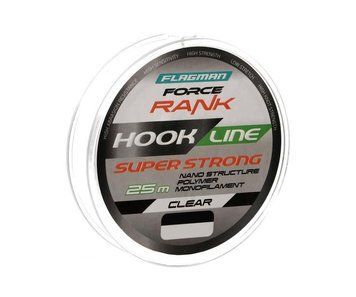 Жилка Flagman Force Rank Hook Length Clear 25м 0.18мм FRHL25018 фото