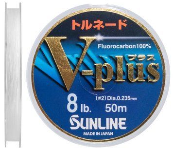Флюорокарбон Sunline V-Plus 50m #2.0/0.235mm 4.0kg 1658.07.26 фото