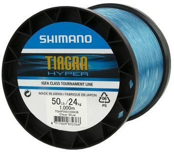 Леска Shimano Tiagra Hyper Trolling 1000m 0.68mm 50lb/24.0kg 2266.97.40 фото