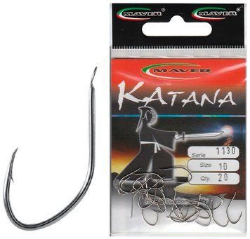 Крючок Maver Katana 1130A №10 (20шт/уп) 1300.07.76 фото