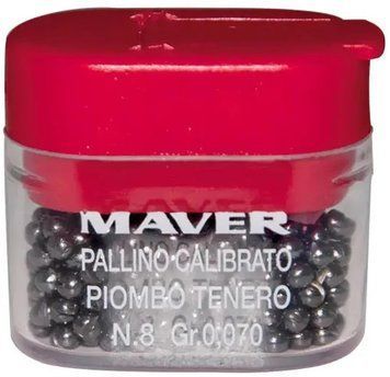 Набор грузил Maver Pallini Supercalibrati Teneri №1 (0.288g) 1300.36.06 фото