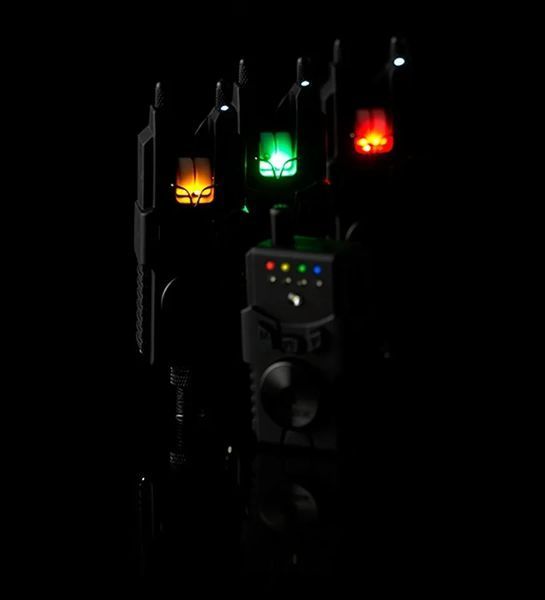Набор сигнализаторов Prologic Custom SMX MKII Bite Alarms Set 3+1 red/green/yellow 1846.17.27 фото