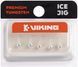 Мормышка вольфрамовая Viking Fishing Round 0.3g 3mm Silver (5шт) 1919.03.38 фото 1