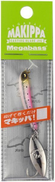 Тейл-спиннер Megabass Makippa 5.0g Pink Iwashi 2659.42.83 фото