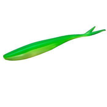 Силікон&nbsp;Lunker&nbsp;City&nbsp;Freaky&nbsp;Fish&nbsp;4.5"&nbsp;#174&nbsp;Limetreuse&nbsp;8шт. (45174) 45174 фото
