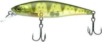 Воблер Jackall Squad Minnow 80SP 82mm 9.7g Ghost G Perch 1699.04.00 фото