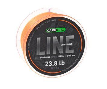Леска Carp Pro Carp Fishing Line Camo Fluo Orange 1000м 0.405мм CP5410-405 фото