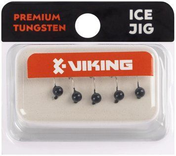 Мормышка вольфрамовая Viking Fishing Round 0.3g 3mm Black (5шт) 1919.03.39 фото
