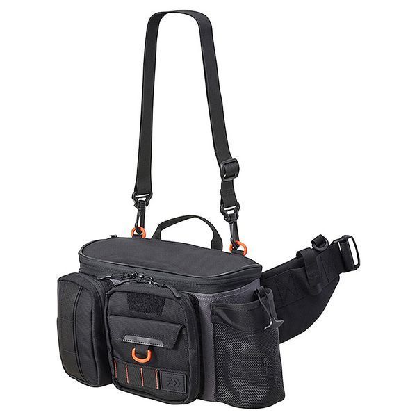 Поясная сумка Daiwa HG Hip Bag LT (C) Gray Orange (18530747) 18530747 фото
