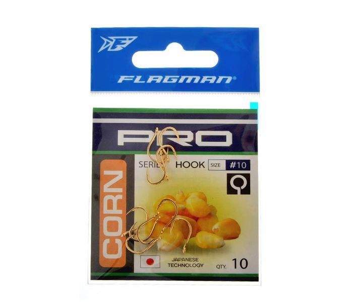 Гачки Flagman Corn Pro №10 CORN_10G фото