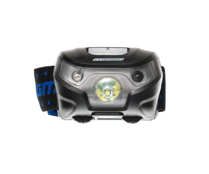 Фонарик налобный Flagman Head Lamp 3 режимы (sensor) с аккумулятором F0020005 фото