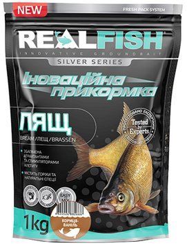 Прикормка Real Fish Silver Series Лещ Корица-Ваниль 1kg 809.00.31 фото