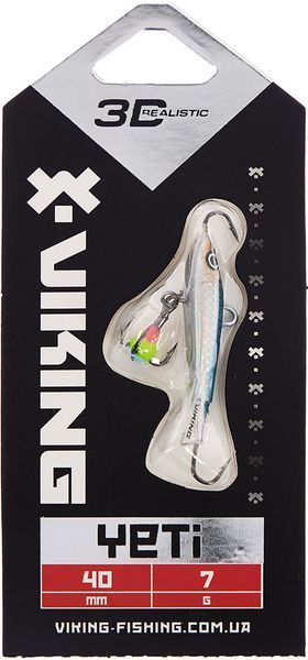 Балансир Viking Fishing Yeti Ice Jig 40mm 7.0g #11 Anchovy 1919.02.01 фото