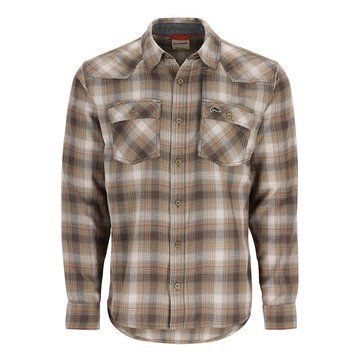 Рубашка Simms Santee Flannel Shirt Bayleaf/Sunglow Pane Ombre M (13559-1147-30) 13559-1147-30 фото
