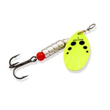 Блесна Williams Vortex Garni UV 9.45gr #Chartreuse Black Dots On Silver (V4D-CHBD) V4D-CHBD фото