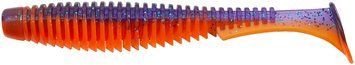Силикон FishUP U-Shad 4" #207 - Dark Violet/Orange (8шт/уп) 1864.11.24 фото