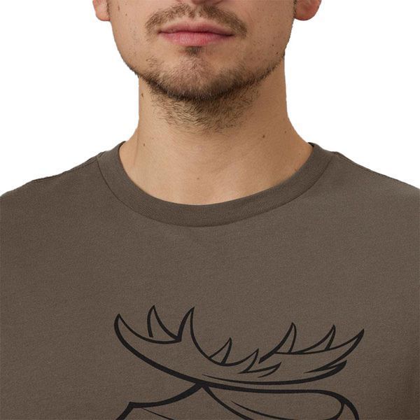 Футболка Harkila graphic t-shirt 2-pack 2XL Коричневый/темно-серый 1780.23.25 фото