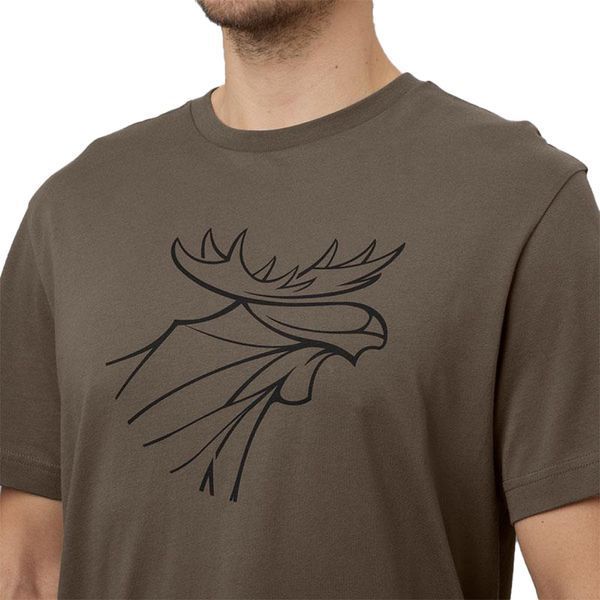Футболка Harkila graphic t-shirt 2-pack 2XL Коричневый/темно-серый 1780.23.25 фото