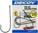 Крючок Decoy KR-29 Worm Round-Fine #1/0 (5 шт/уп) 1562.04.11 фото 1