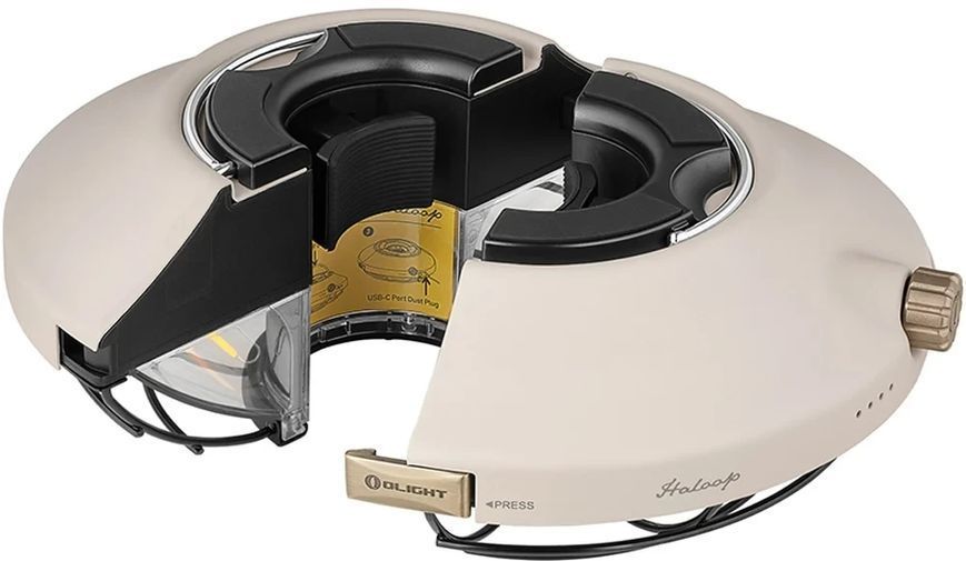 Ліхтар Olight Haloop. Clay beige 2370.38.72 фото