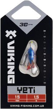 Балансир Viking Fishing Yeti Ice Jig 15mm 1.5g #09 Strange Perch 1919.04.24 фото