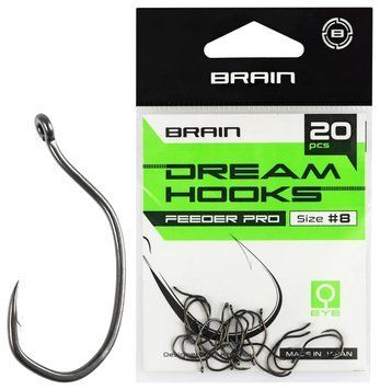 Гачок Brain Dream Hooks Feeder Pro #8 (20шт/уп) 1858.55.66 фото