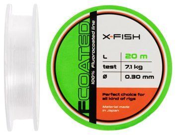 Флюорокарбон X-Fish FCoated 20m 0.30mm 7.1kg 1917.01.47 фото