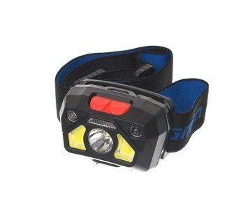 Фонарик налобный Flagman Head Lamp 6 режимов (sensor) с аккумулятором F0020006 фото